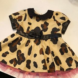 Harajuku Mini for target sz6 months Leopard print dress